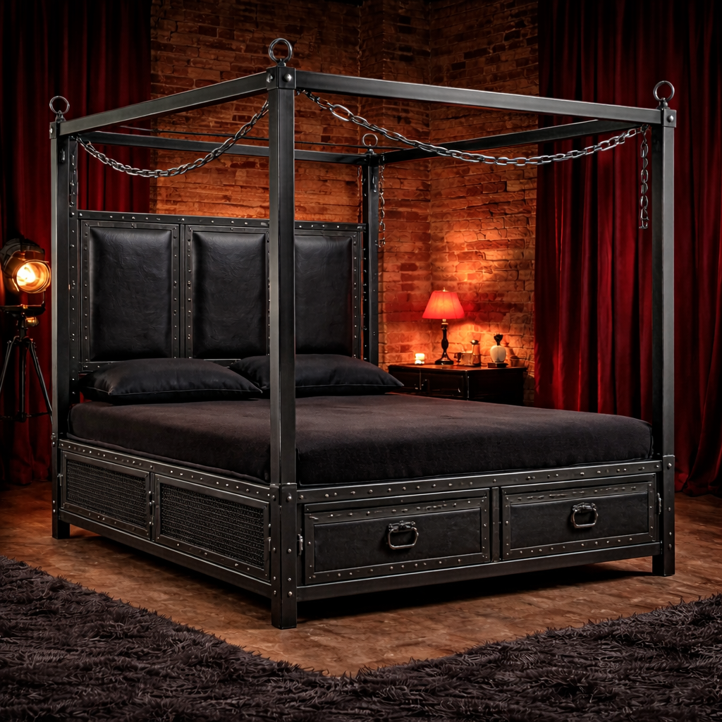 Detail of secure metal joint